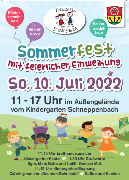  Flyer Sommerfest 